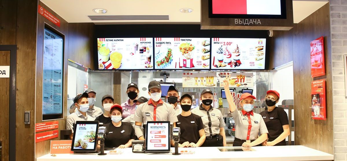 Открытие KFC в Барановичах